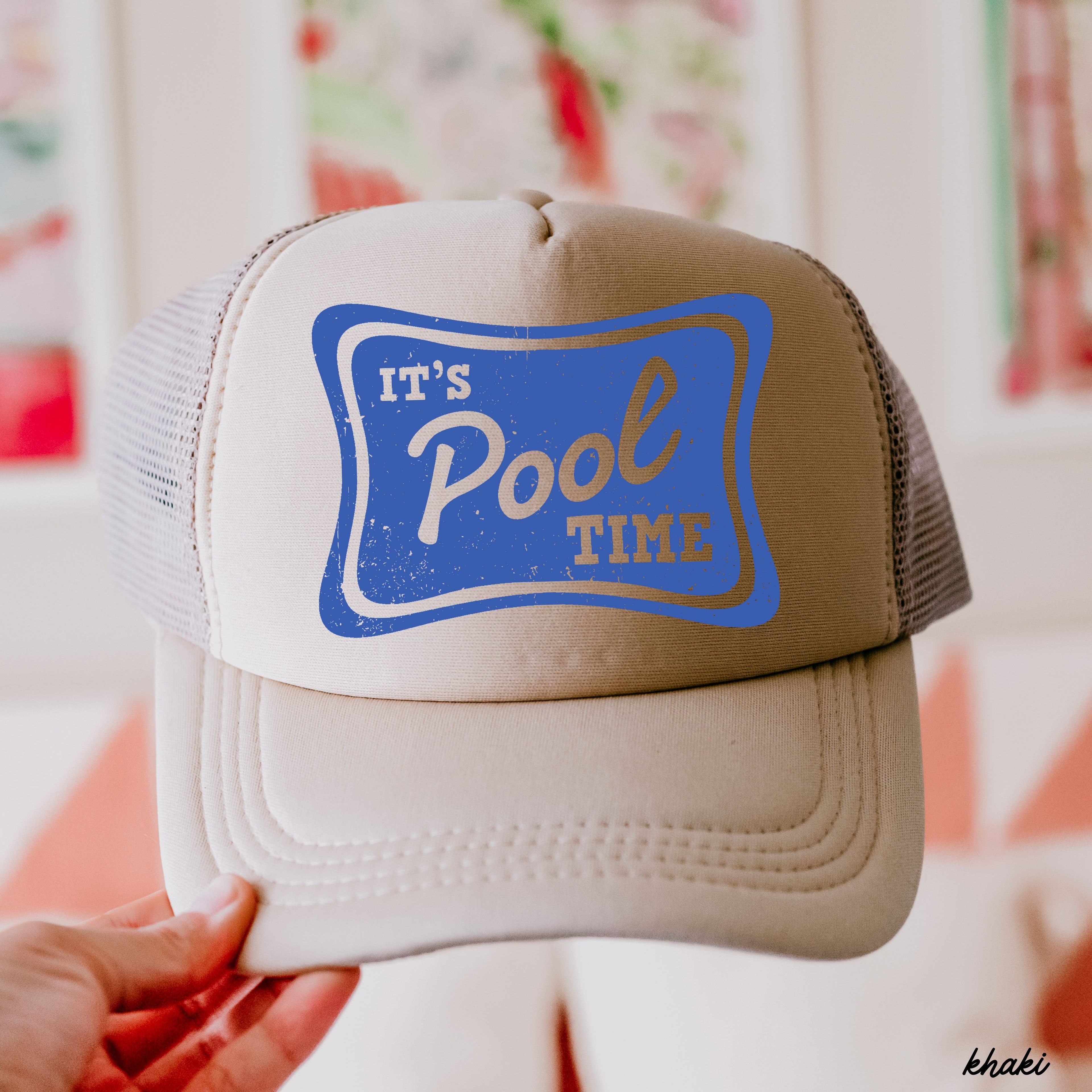 It's Pool Time Trucker Hat *12 COLORS