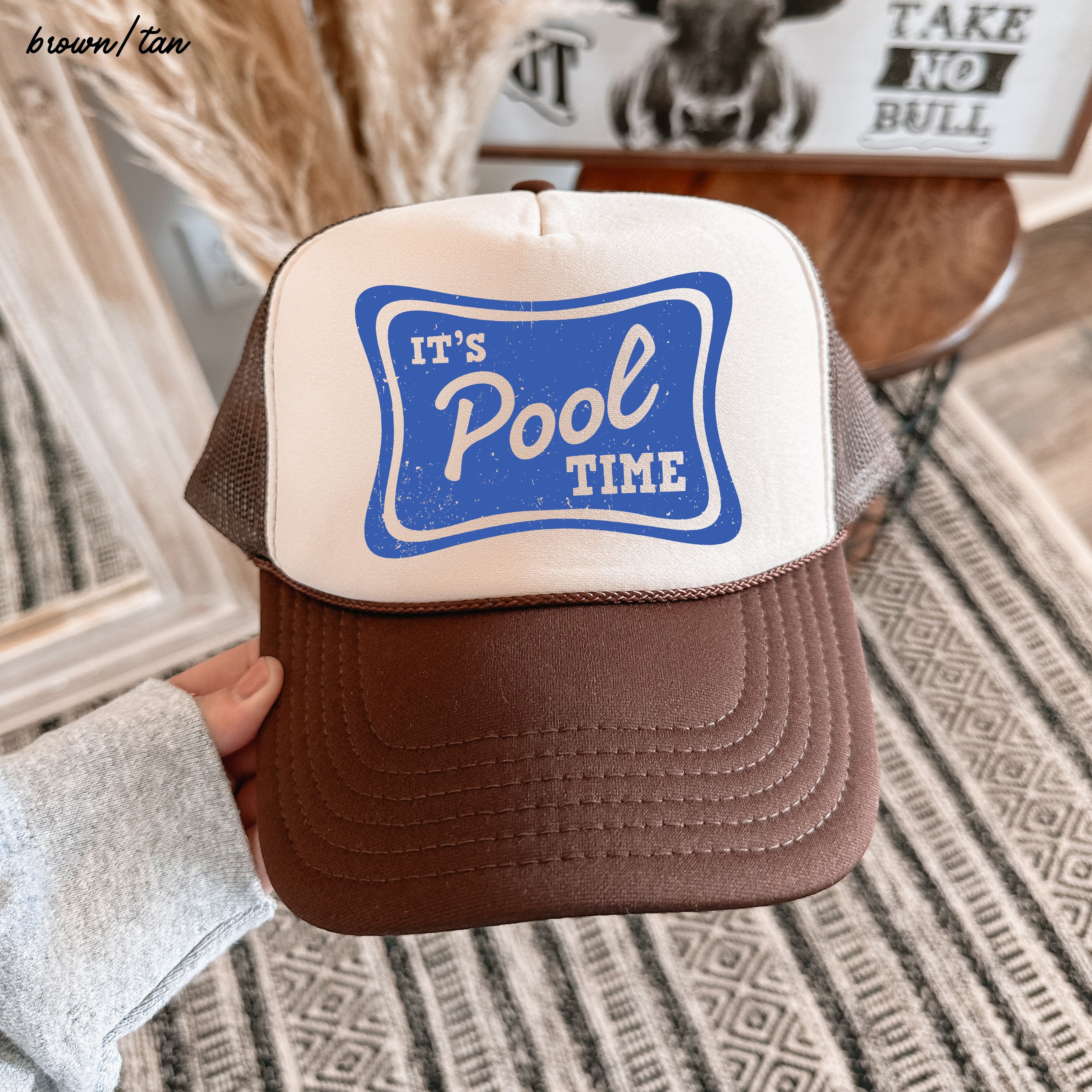 It's Pool Time Trucker Hat *12 COLORS