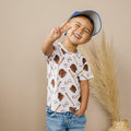 Grand Slam Bamboo Tee *Sizes 3/6m & Sz 6 Left